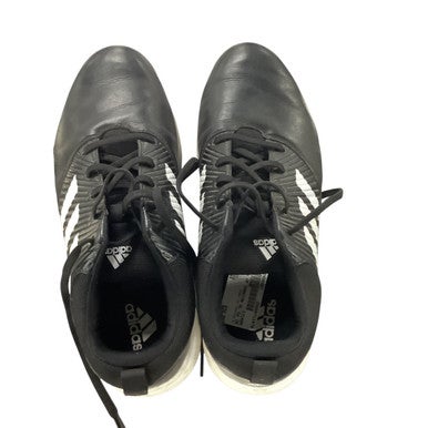 Used Adidas CP TRAXION SL Mens Golf Shoes Black Senior 10 11479-S000400887