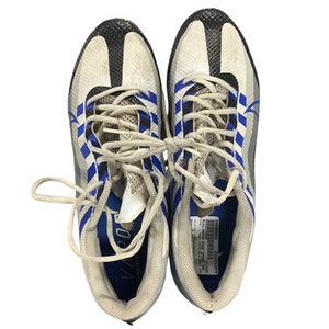 Used Nike VAPOR EDGE SPEED 360 Adult FB Cleats White/Black/Royal Senior 10 11479-S000400888