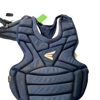 Used Easton INT CHEST Catchers Chest Protector Navy Blue Intermed 11479-S000400874