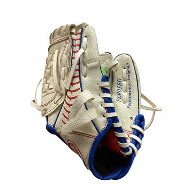 Used Rawlings BASEBALL GLOVE BB/SB Glove RH Throw White 9" 11479-S000400848