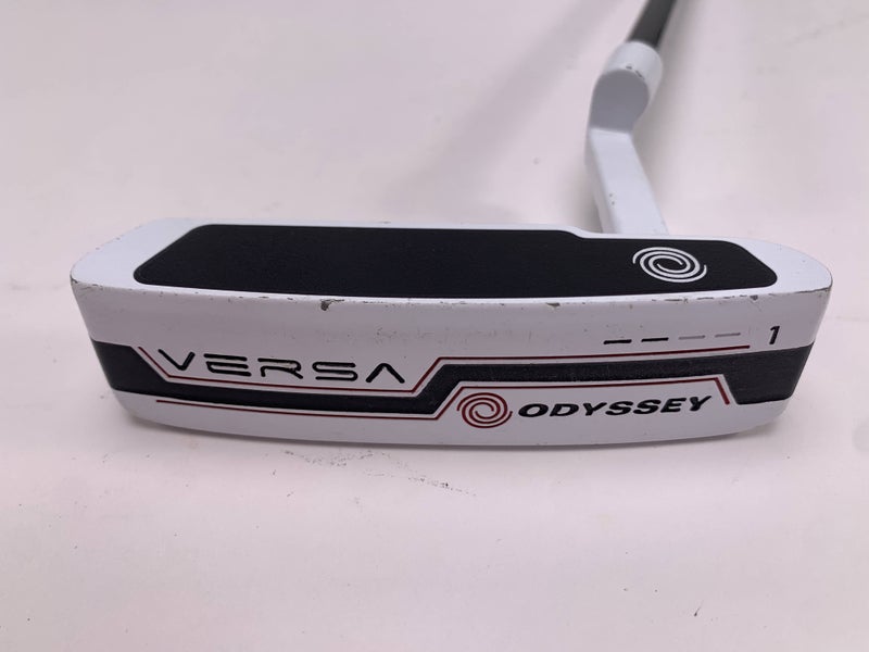 Odyssey Versa 1 White Black White Putter 35" Mens RH