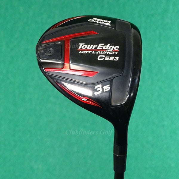 Tour Edge Hot Launch C523 15 Fairway 3 Wood Hot Launch 55-R Graphite Regular