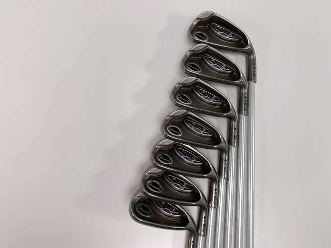 Ping Rhapsody Iron Set 6-PW+GW+SW Purple Dot ULT 129 Ultra Light Ladies RH