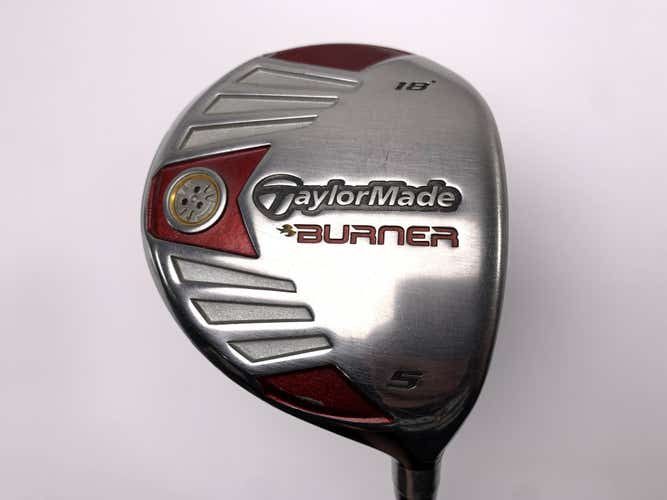 TaylorMade Burner Titanium 2007 5 Fairway Wood 18* REAX 50g Stiff Mens RH