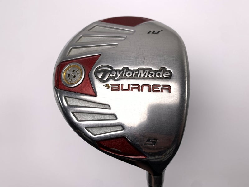 TaylorMade Burner Titanium 2007 5 Fairway Wood 18* REAX 50g Stiff Mens RH