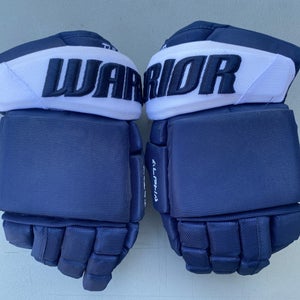 Tulsa Oilers Warrior 13” Pro Stock Alpha Pro Gloves 5783 HTX