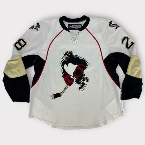 Pro Stock Game Used Wilkes-Barre/Scranton Penguins Preseason Home Jersey Birks