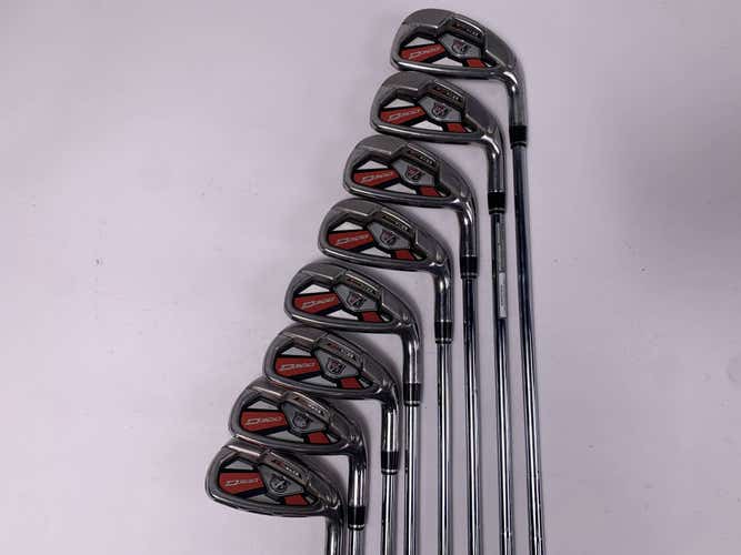 Wilson D300 Iron Set 4-PW+GW KBS Tour 80g Regular Steel Mens RH