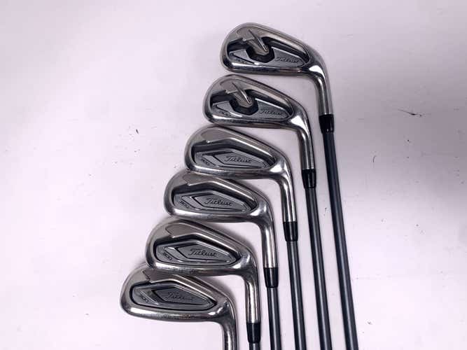 Titleist T300 Iron Set 5-PW+GW Accra 80i Stiff Graphite Mens RH No 7 iron