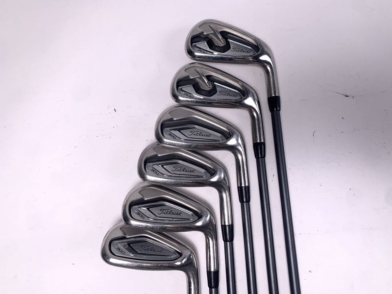 Titleist T300 Iron Set 5-PW+GW Accra 80i Stiff Graphite Mens RH No 7 iron