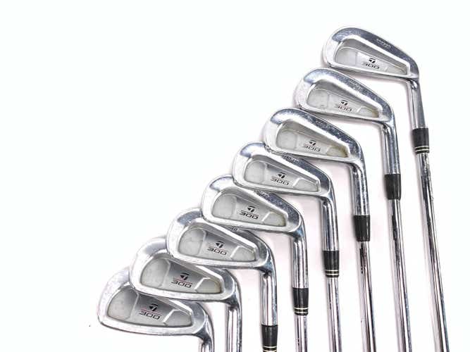 TaylorMade 300 Iron Set 3-PW Rifle FCM 6.0 Stiff Steel Mens RH