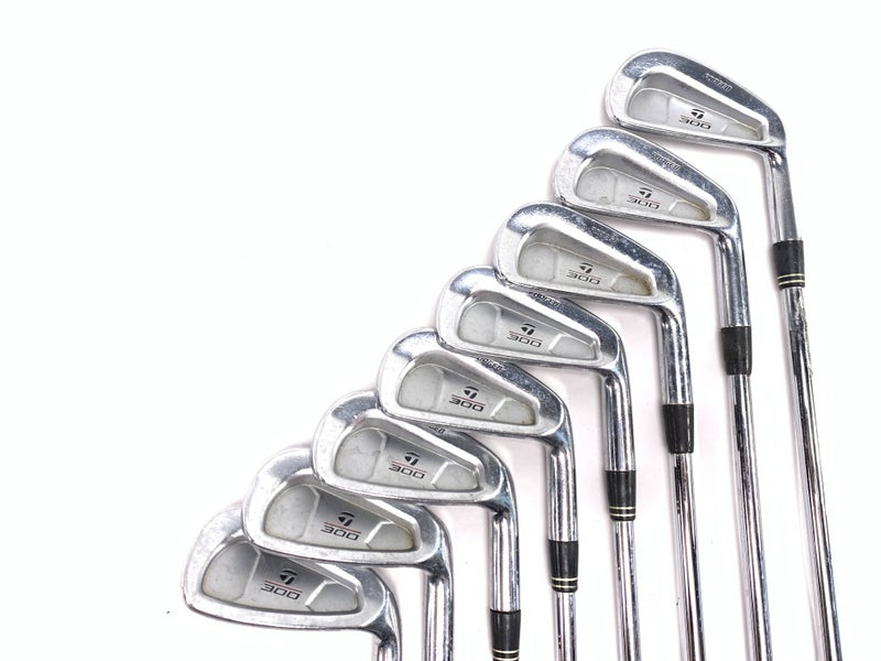 TaylorMade 300 Iron Set 3-PW Rifle FCM 6.0 Stiff Steel Mens RH