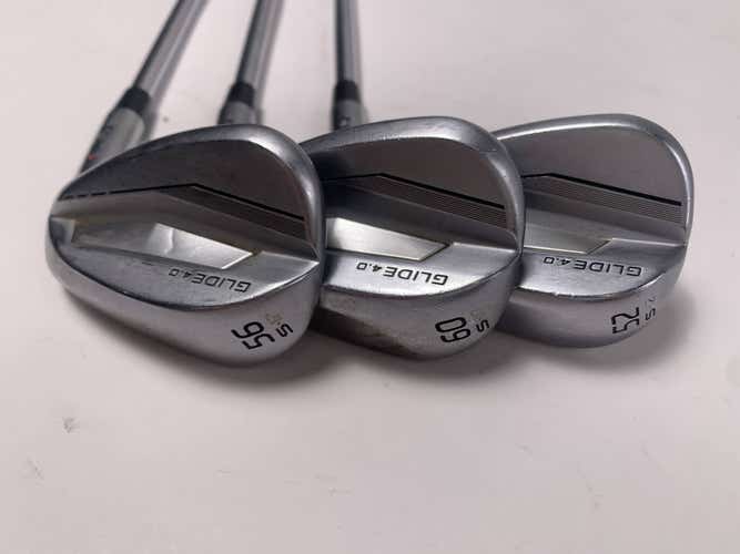 Ping Glide 4.0 Wedge Set 52* 12 | 56* 12 | 60* 10 Red 1* Flat Modus 3 Mens RH