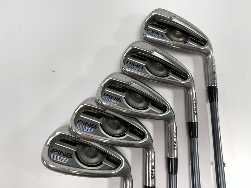 Ping G 2016 Iron Set 6-PW Red Dot 1* Flat CFS Soft Regular Senior RH