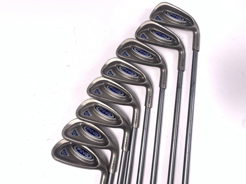 Ping G5 Iron Set 5-PW+GW+SW Green Dot 2* Up TFC 100 I Regular RH