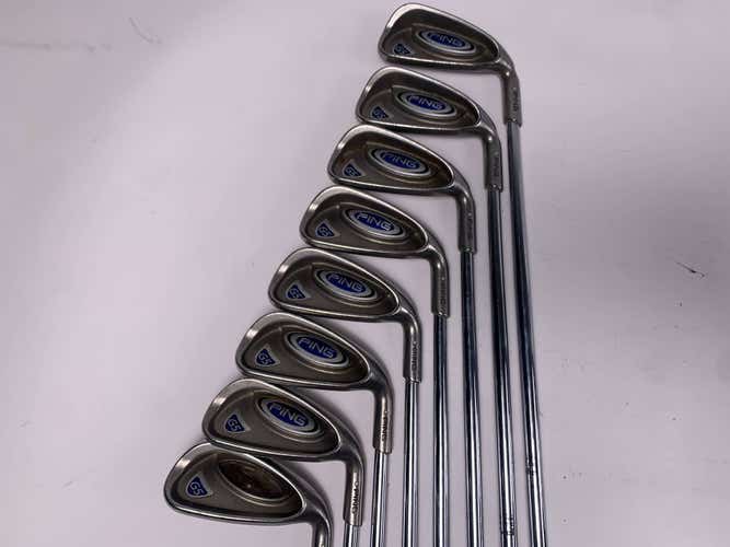 Ping G5 Iron Set 3-PW White Dot 3* Up Regular Steel Mens RH