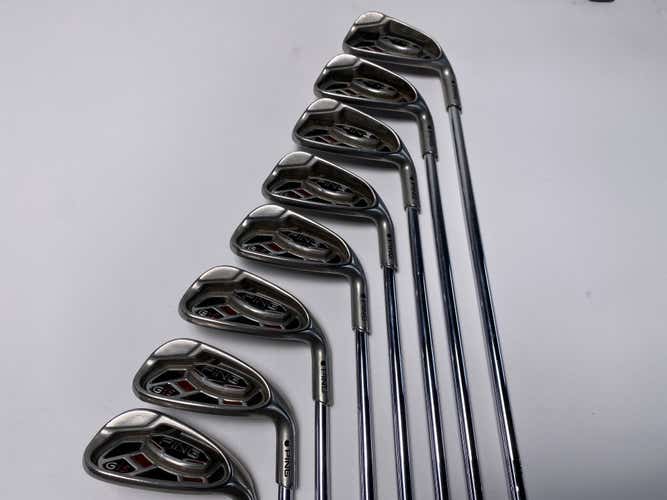 Ping G15 Iron Set 4-PW+GW Black Dot AWT Regular Steel Mens RH -1''