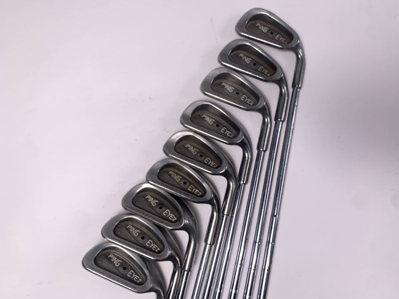 Ping Eye 2 + Iron Set 3-PW+SW Black Dot Karsten KT-M Stiff Steel Mens RH