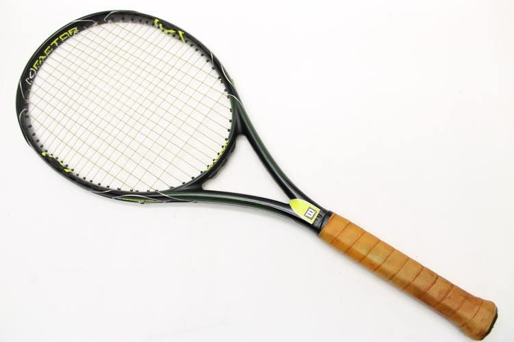 *USED* WILSON KFACTOR K PRO TOUR TENNIS RACQUET (4 3/8) FROM A COLLECTOR