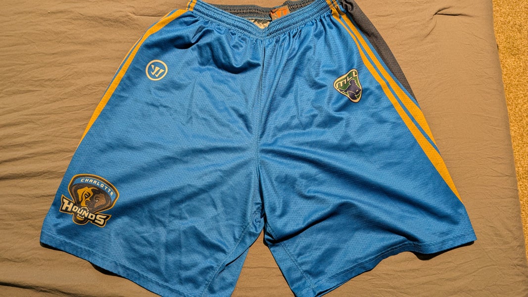 Charlotte Hounds Blue Large Men's Warrior Shorts (Used)