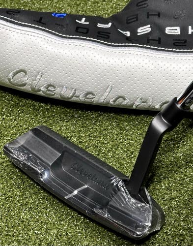 Cleveland HB Soft 2 Black #1 Blade Putter LEFT Hand 34" Inch w/ Headcover NEW