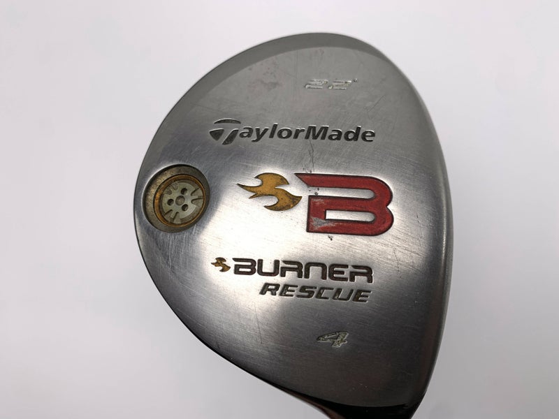 TaylorMade Burner Rescue 2008 4 Hybrid 22* REAX 60g Regular Graphite Mens RH