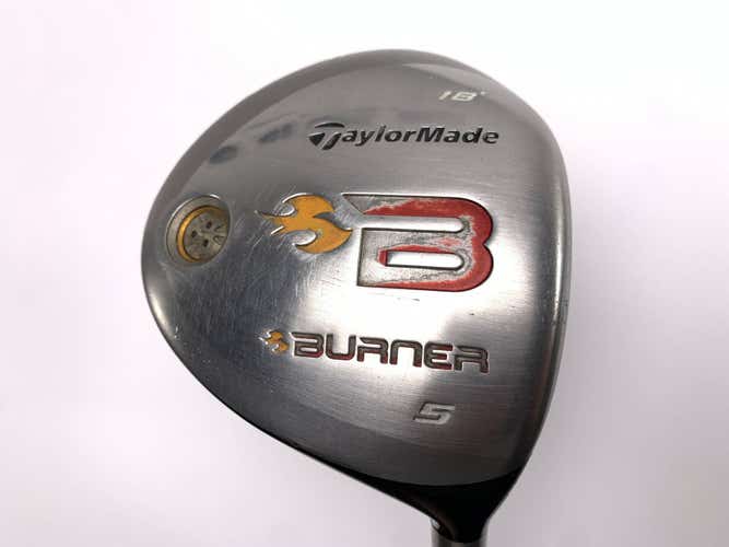 TaylorMade Burner 2008 5 Fairway Wood 18* REAX Regular Graphite Mens RH
