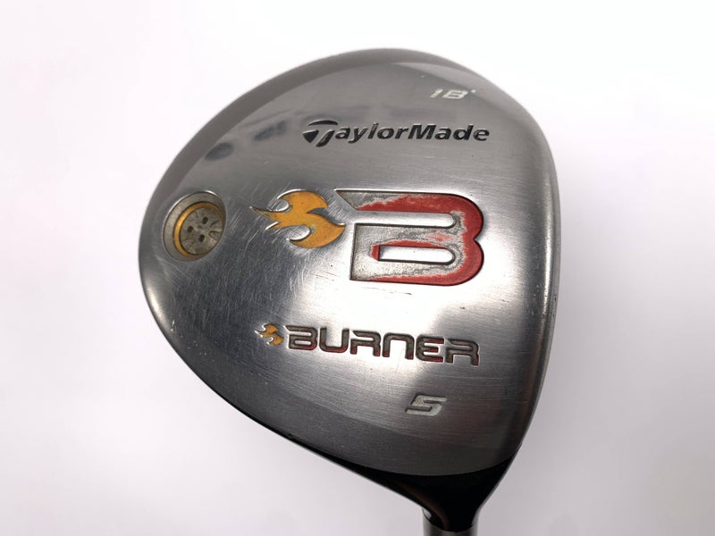 TaylorMade Burner 2008 5 Fairway Wood 18* REAX Regular Graphite Mens RH