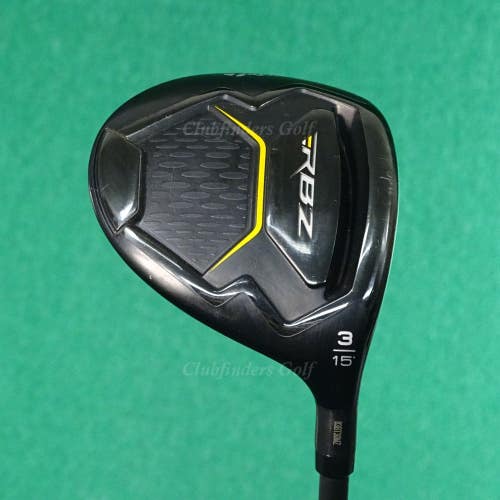 TaylorMade RBZ Black 2018 15 Fairway 3 Wood RocketFuel 55-R Graphite Regular