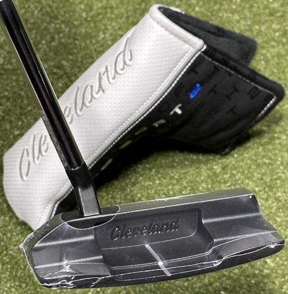 Cleveland HB Soft 2 Black #8S Slant Blade Putter 35" Inch w/ Headcover NEW