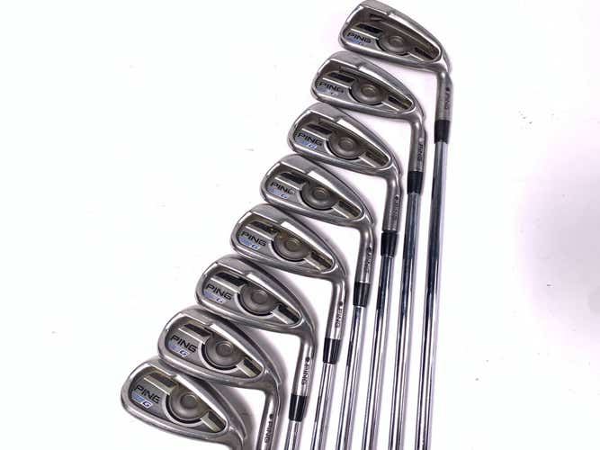 Ping G 2016 Iron Set 4-PW+AW Black Dot AWT 2.0 Regular Steel Mens RH