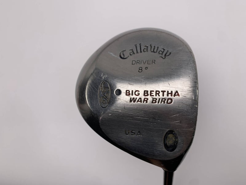 Callaway Big Bertha Warbird Driver 8* Graffalloy BB UL Stiff Graphite Mens RH