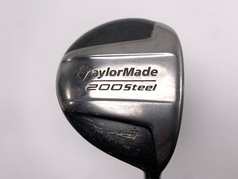 TaylorMade 200 Steel 3 Fairway Wood 15* Lite Regular Graphite Mens RH