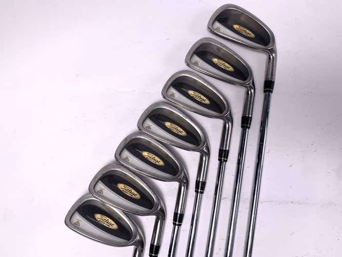 Titleist DCI 822 Oversize Iron Set 4-PW NS Pro UltraLight Stiff Steel Mens RH