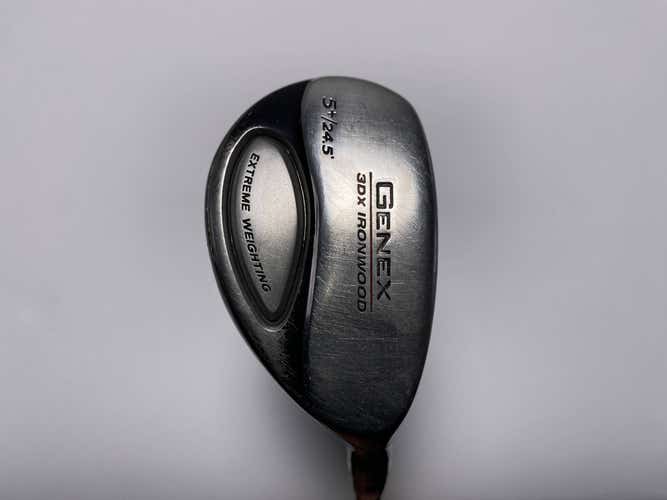 Nickent 3DX Ironwood 5 Hybrid 24.5* Aldila NV Hybrid 75g Regular Mens RH