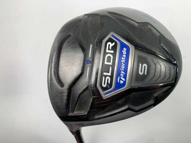 TaylorMade SLDR Mini Driver 16* Fujikura Speeder 57 57g Regular Graphite Mens LH