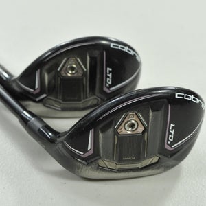 Cobra LTDx Ladies 4 and 6 Hybrid Set RH KBS PGI 55g Ladies Flex Graphite #200243