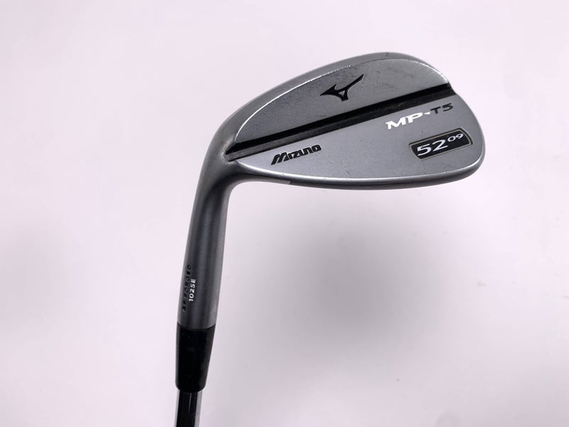 Mizuno MP T5 White Satin Gap Wedge GW 52* 9 Bounce DG Wedge Steel Mens LH