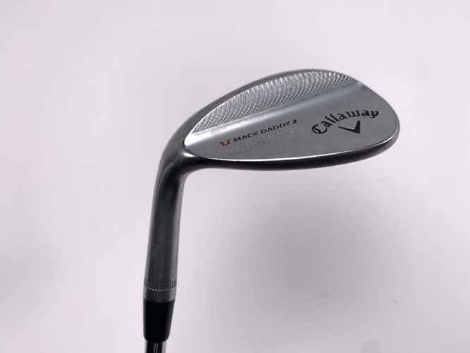 Callaway Mack Daddy 2 Chrome Lob Wedge LW 60* 14 Bounce DG Wedge Steel Mens LH