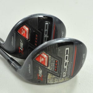 Cobra Air-X Offset 3 and 5 Fairway Wood Senior Flex Right 45g Graphite # 200244