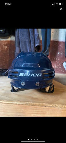 Bauer 4500 Navy Medium Helmet