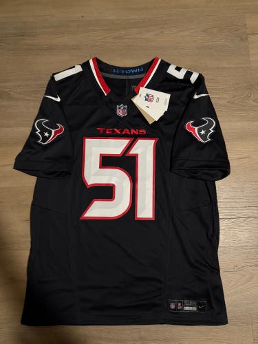 Houston Texans Will Anderson Nike Vapor Fuse Limited Jersey