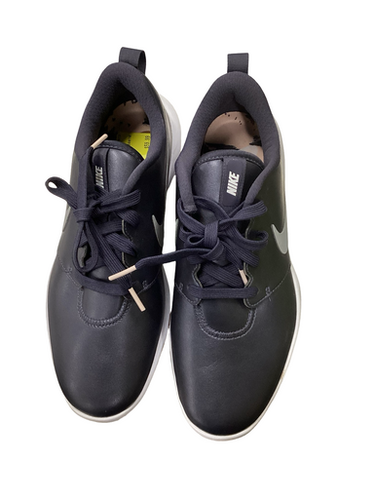 Used Nike Mens Golf Shoes Navy Blue Senior 8.5 11613-S000164924