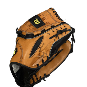 Used Wilson A3000 BB/SB Glove RH Throw Brown 12" 11613-S000165397