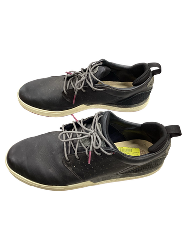 Used Adidas ADIPURE Mens Golf Shoes Black Senior 11 11613-S000163099