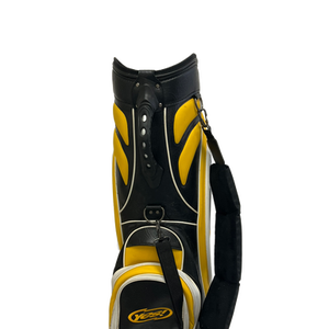 Used Yes 4-WAY Mens Cart Bag Black And Gold 11692-S000139471
