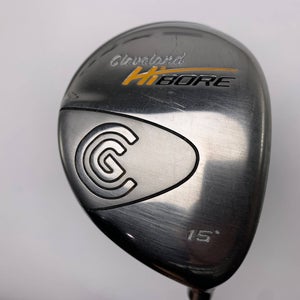 Cleveland Hibore 3 Fairway Wood 15* Fujikura 55g Regular Graphite Mens RH