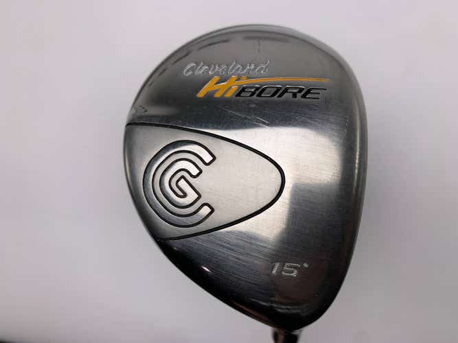 Cleveland Hibore 3 Fairway Wood 15* Fujikura 55g Regular Graphite Mens RH