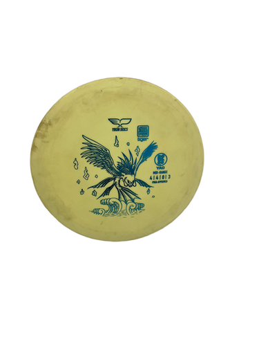 Used YIKUN DISCS YAO Disc Golf Driver Yellow 177g 11692-S000139474