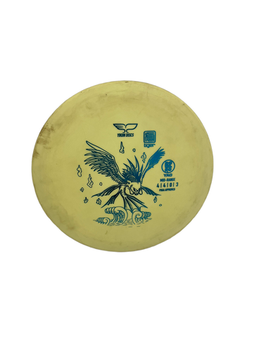 Used YIKUN DISCS YAO Disc Golf Driver Yellow 177g 11692-S000139474